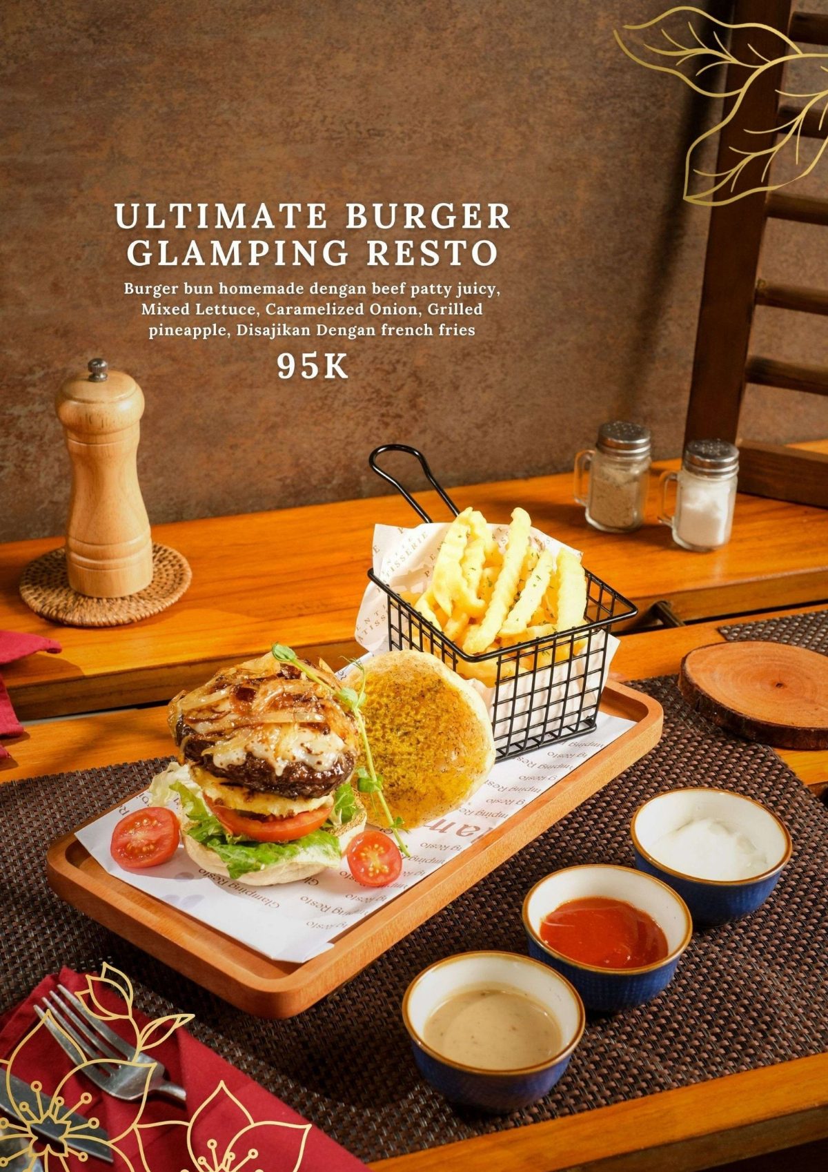 Ultimate Burger Glamping Resto